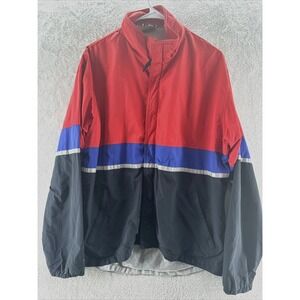 VINTAGE Gap Jacket Mens Large Tech Light 3M Nylon Zip 90'S Athletic Windbreaker